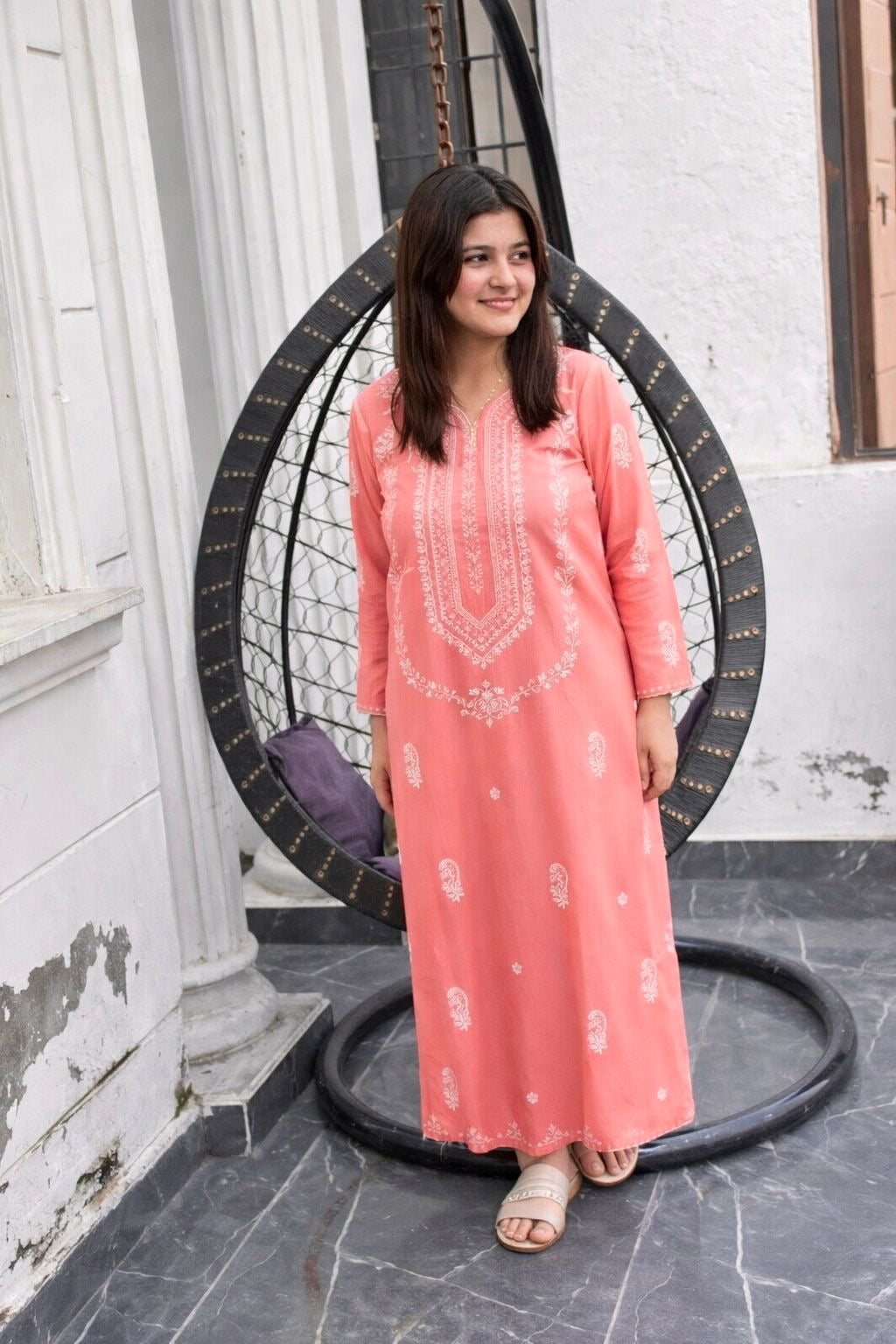 2 PIECE-EMBROIDERED UNSTITCHED LAWN
