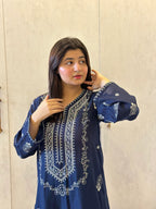 2 PIECE-EMBROIDERED UNSTITCHED LAWN