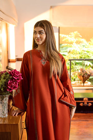 2 PIECE-EMBROIDERED UNSTITCHED LAWN