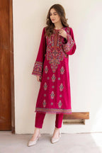 2 PIECE-EMBROIDERED UNSTITCHED LAWN