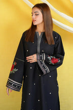 2 PIECE-EMBROIDERED UNSTITCHED LAWN