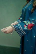 2 PIECE-EMBROIDERED UNSTITCHED LAWN