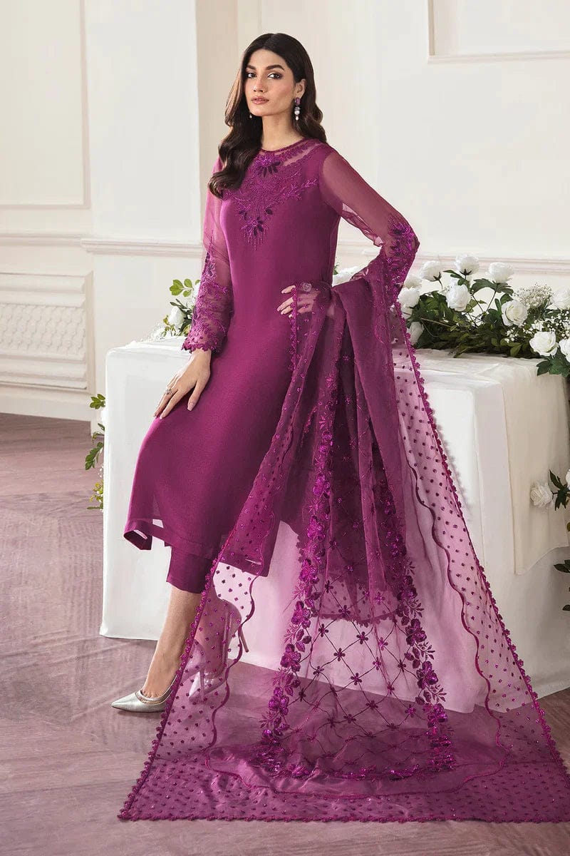 3 PIECE-EMBROIDERED UNSTITCHED CHIFFON