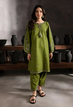 2 PIECE-EMBROIDERED UNSTITCHED LAWN